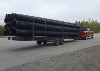 Photo of Black Plastic Culverts
