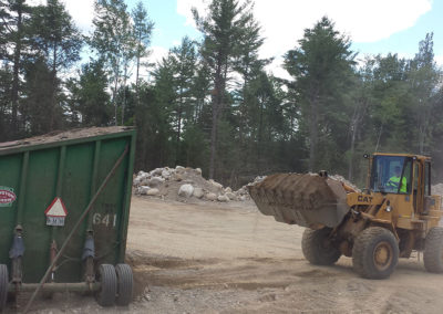 Photo of Gravel Being Loaded