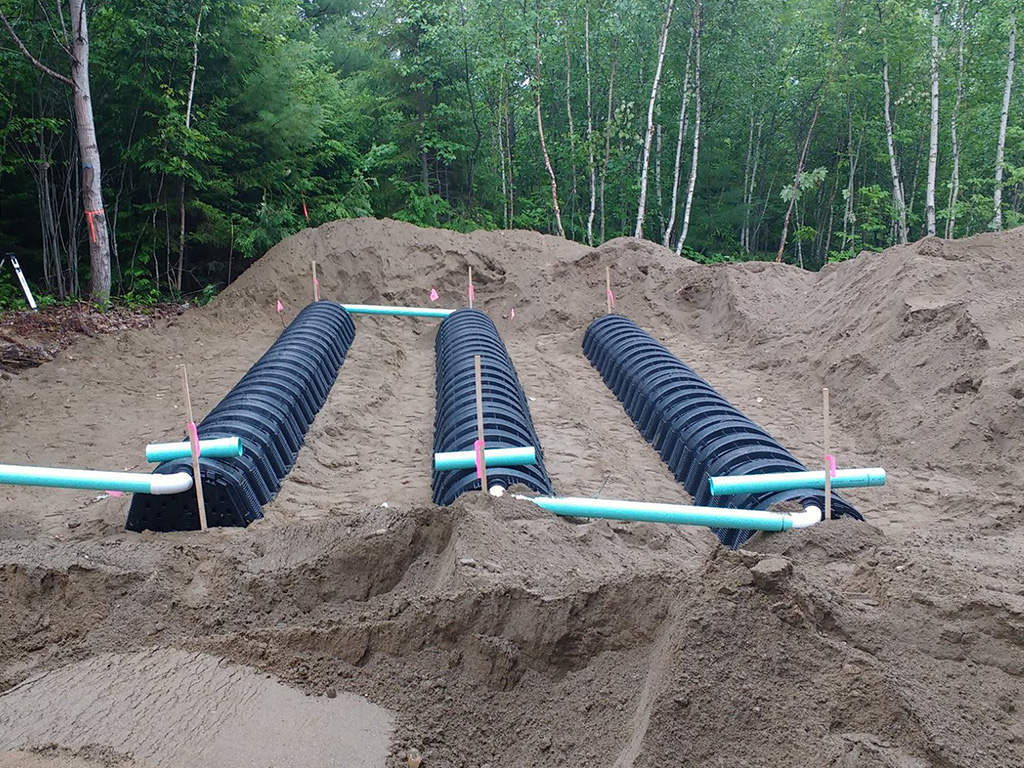 Photo of Insalling Septic Systems — Chester, Maine